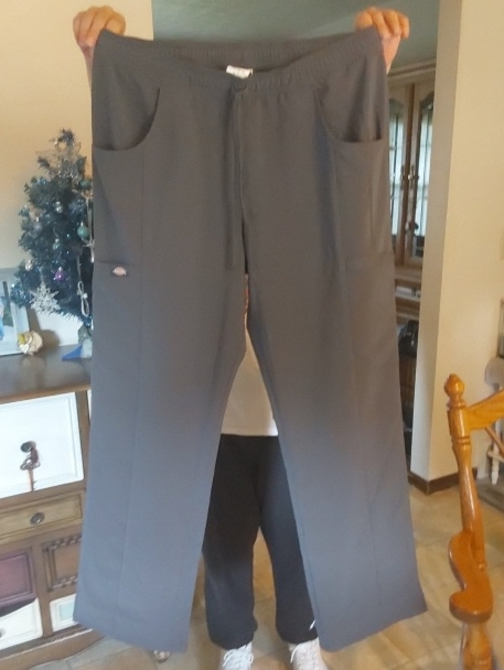 Dickies Dark Gray Scrub Pants
